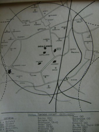 Plano del corrasl Sacalo Hondo